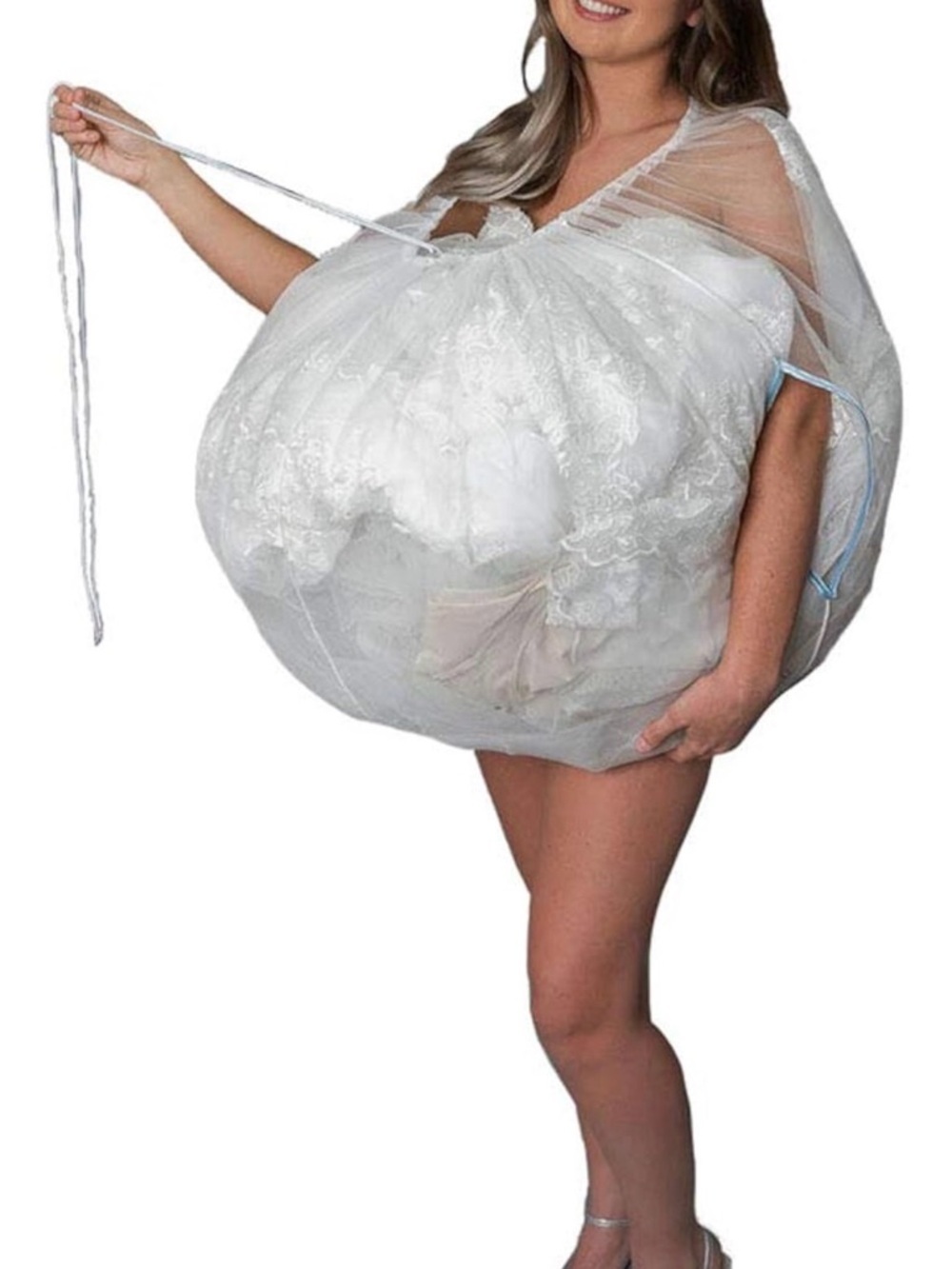 Bridal Buddy Wedding Dress Undergarment – Keeps Gown Clean – Used Once